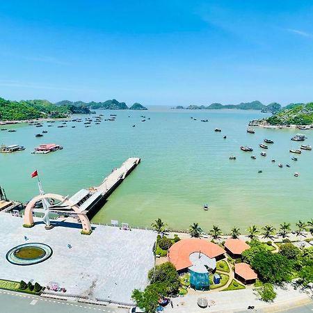 Sea Pearl Cat Ba Hotel Dong Khe Sau Buitenkant foto