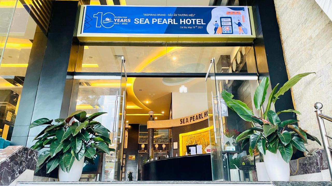 Sea Pearl Cat Ba Hotel Dong Khe Sau Buitenkant foto