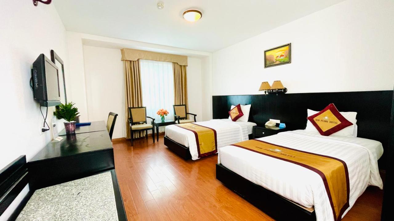 Sea Pearl Cat Ba Hotel Dong Khe Sau Buitenkant foto