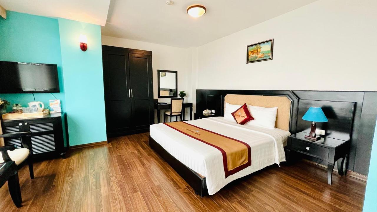 Sea Pearl Cat Ba Hotel Dong Khe Sau Buitenkant foto