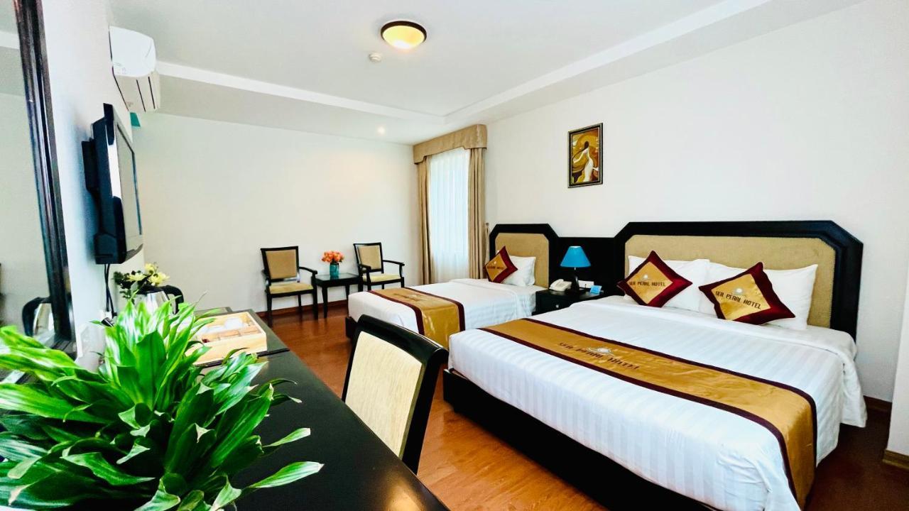 Sea Pearl Cat Ba Hotel Dong Khe Sau Buitenkant foto
