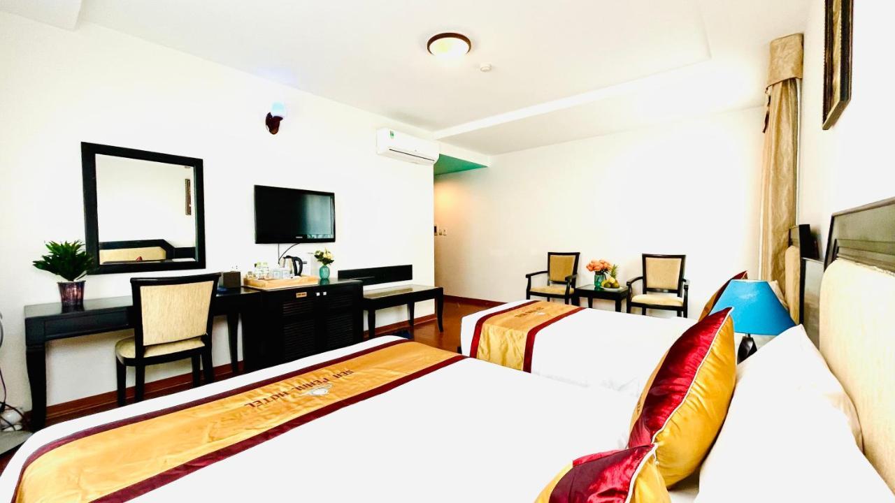 Sea Pearl Cat Ba Hotel Dong Khe Sau Buitenkant foto