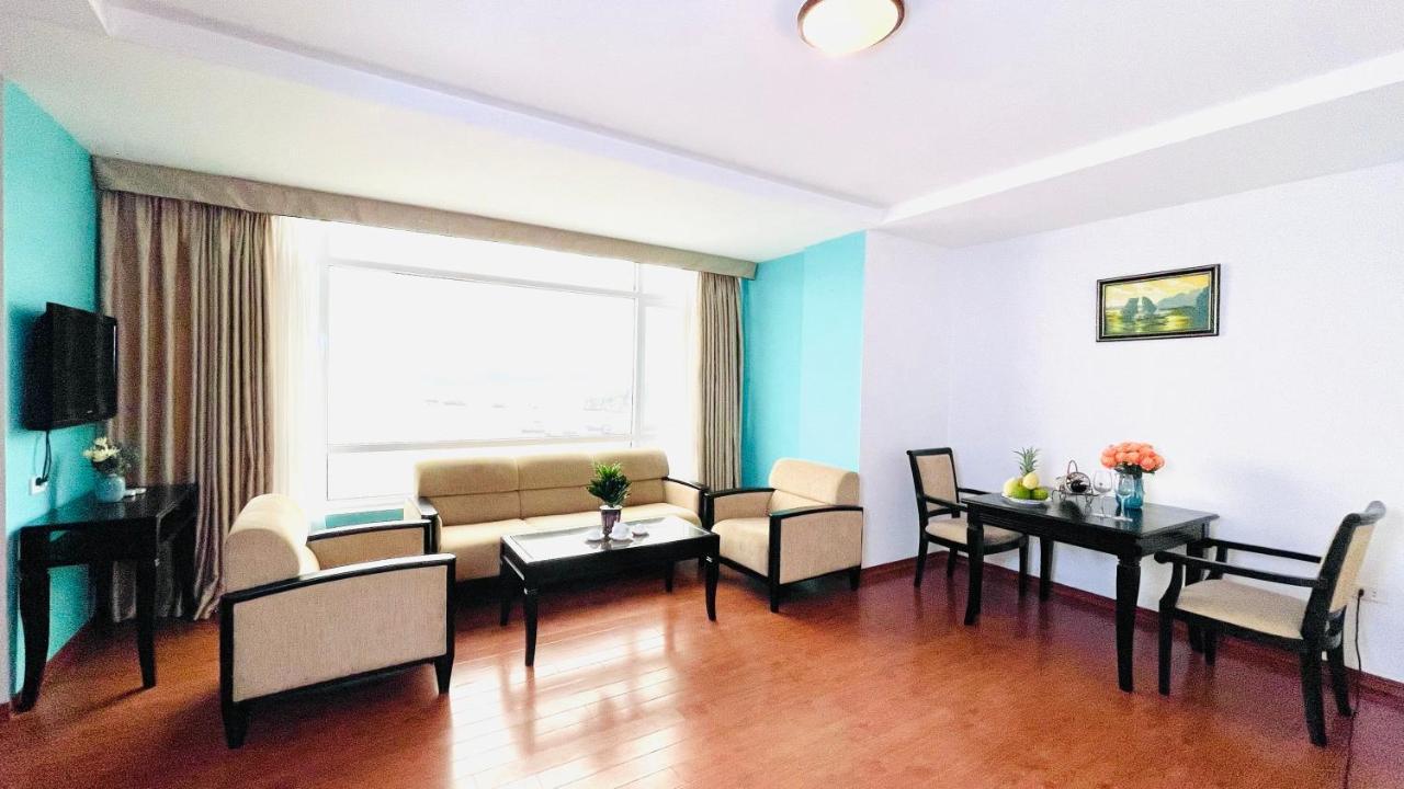 Sea Pearl Cat Ba Hotel Dong Khe Sau Buitenkant foto