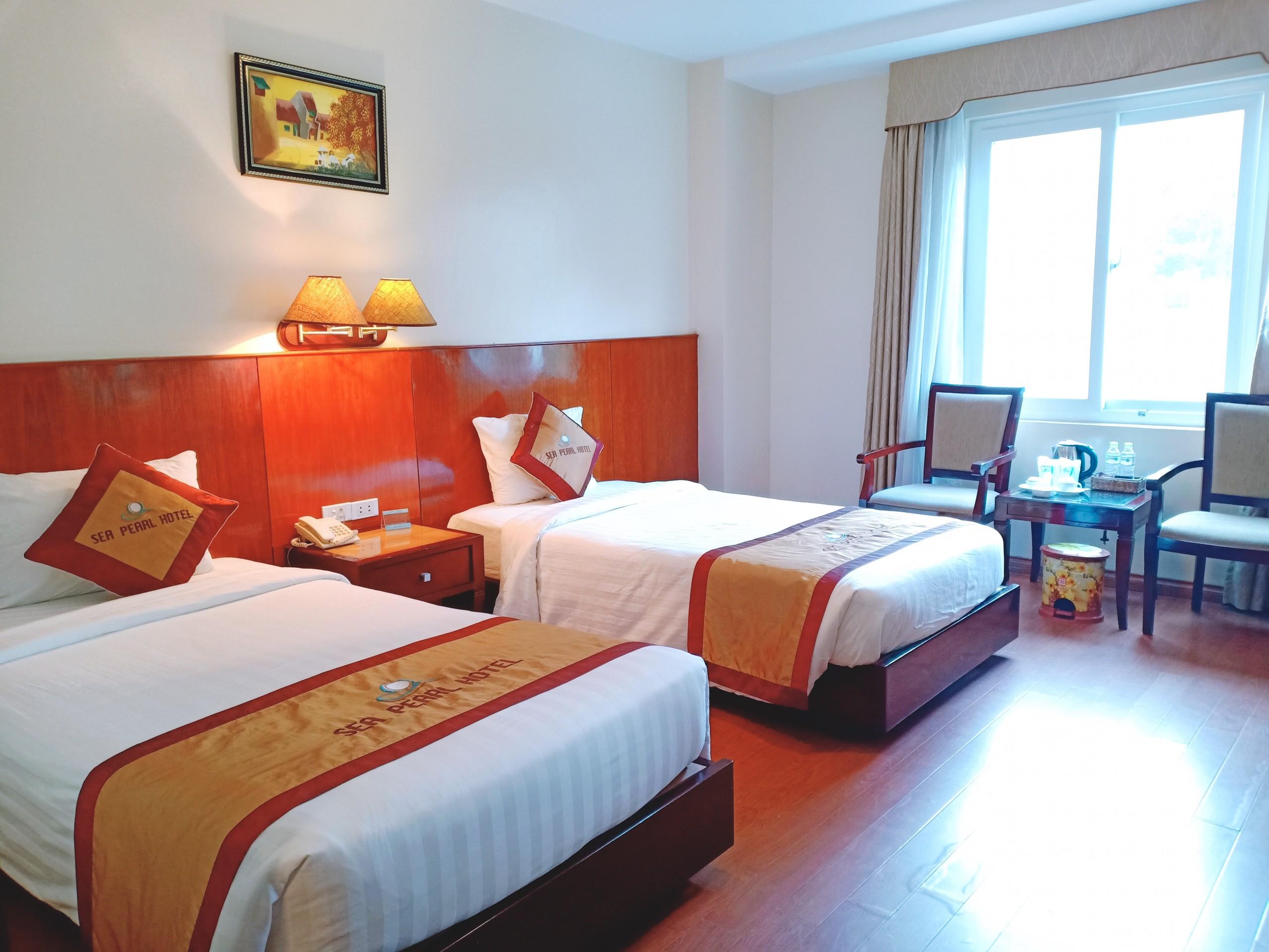 Sea Pearl Cat Ba Hotel Dong Khe Sau Buitenkant foto