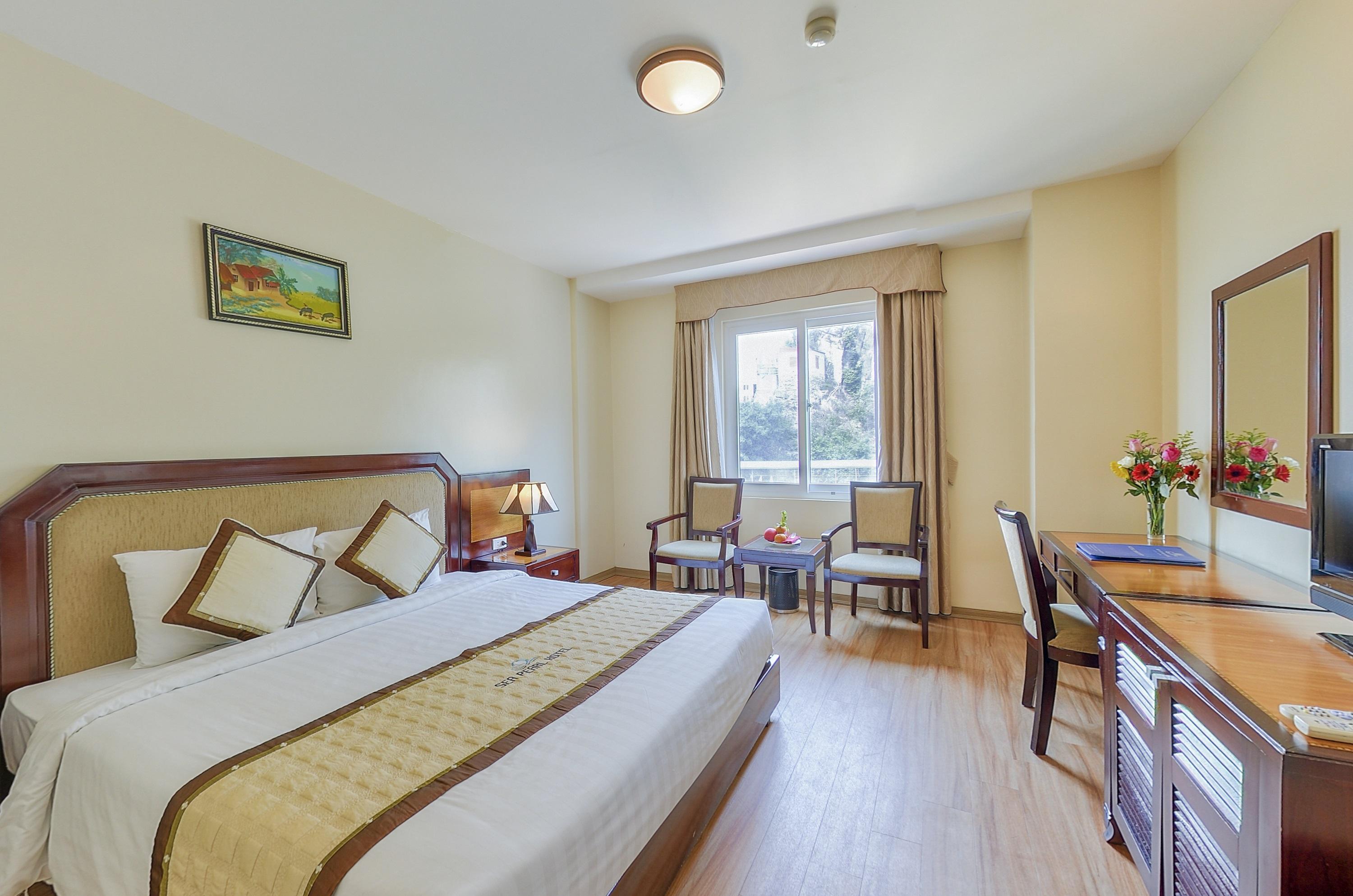 Sea Pearl Cat Ba Hotel Dong Khe Sau Buitenkant foto