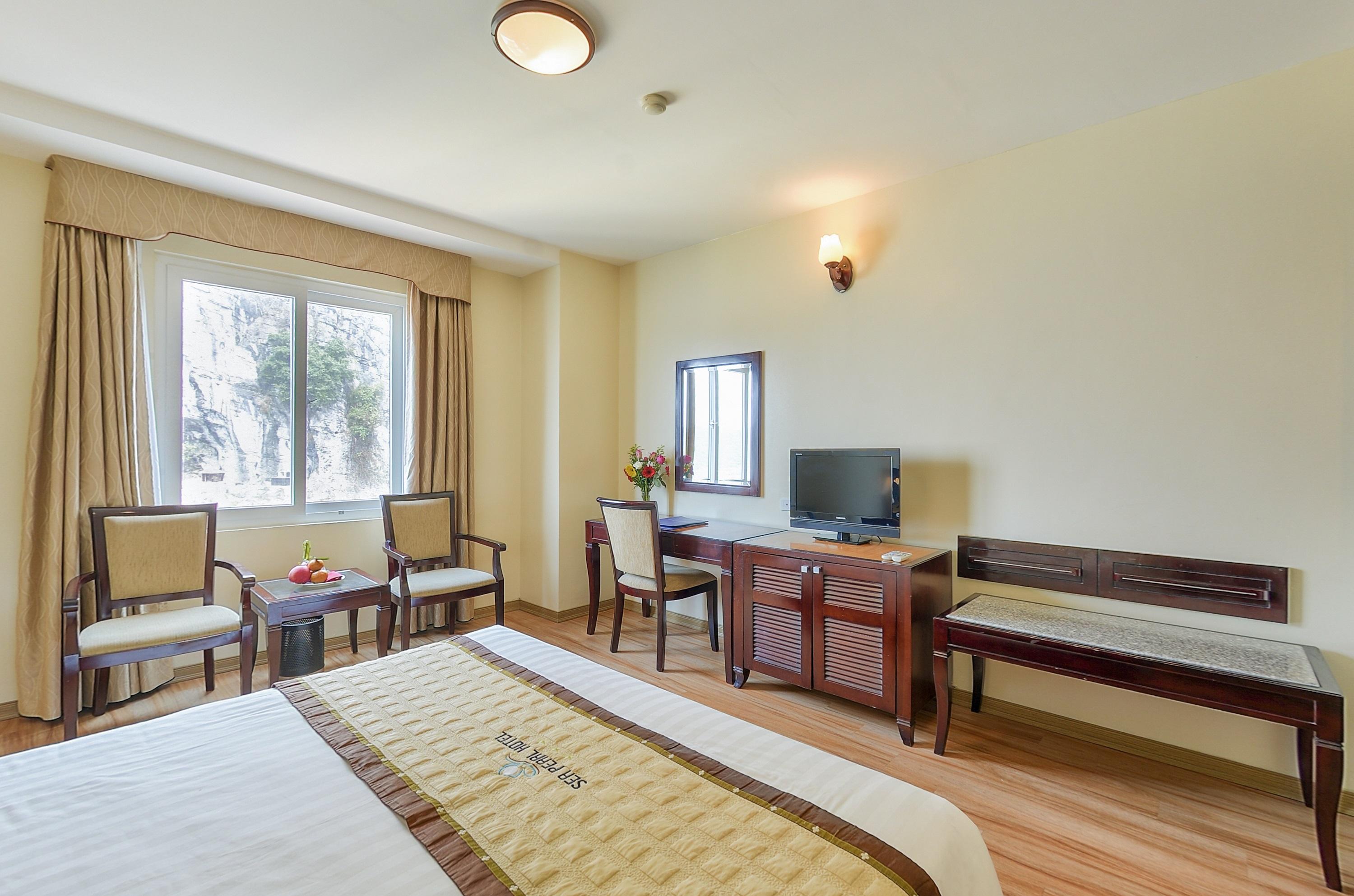 Sea Pearl Cat Ba Hotel Dong Khe Sau Buitenkant foto