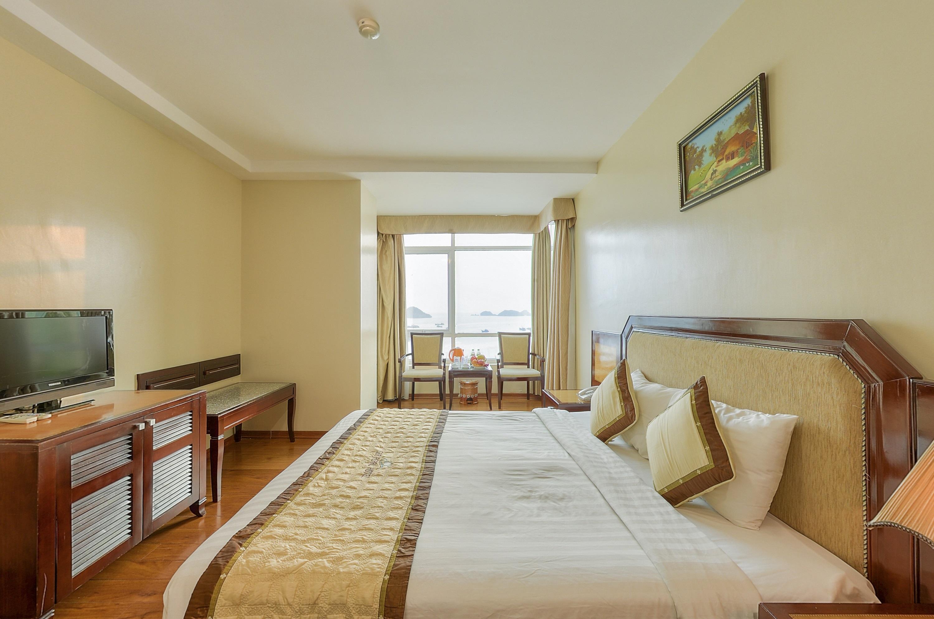 Sea Pearl Cat Ba Hotel Dong Khe Sau Buitenkant foto