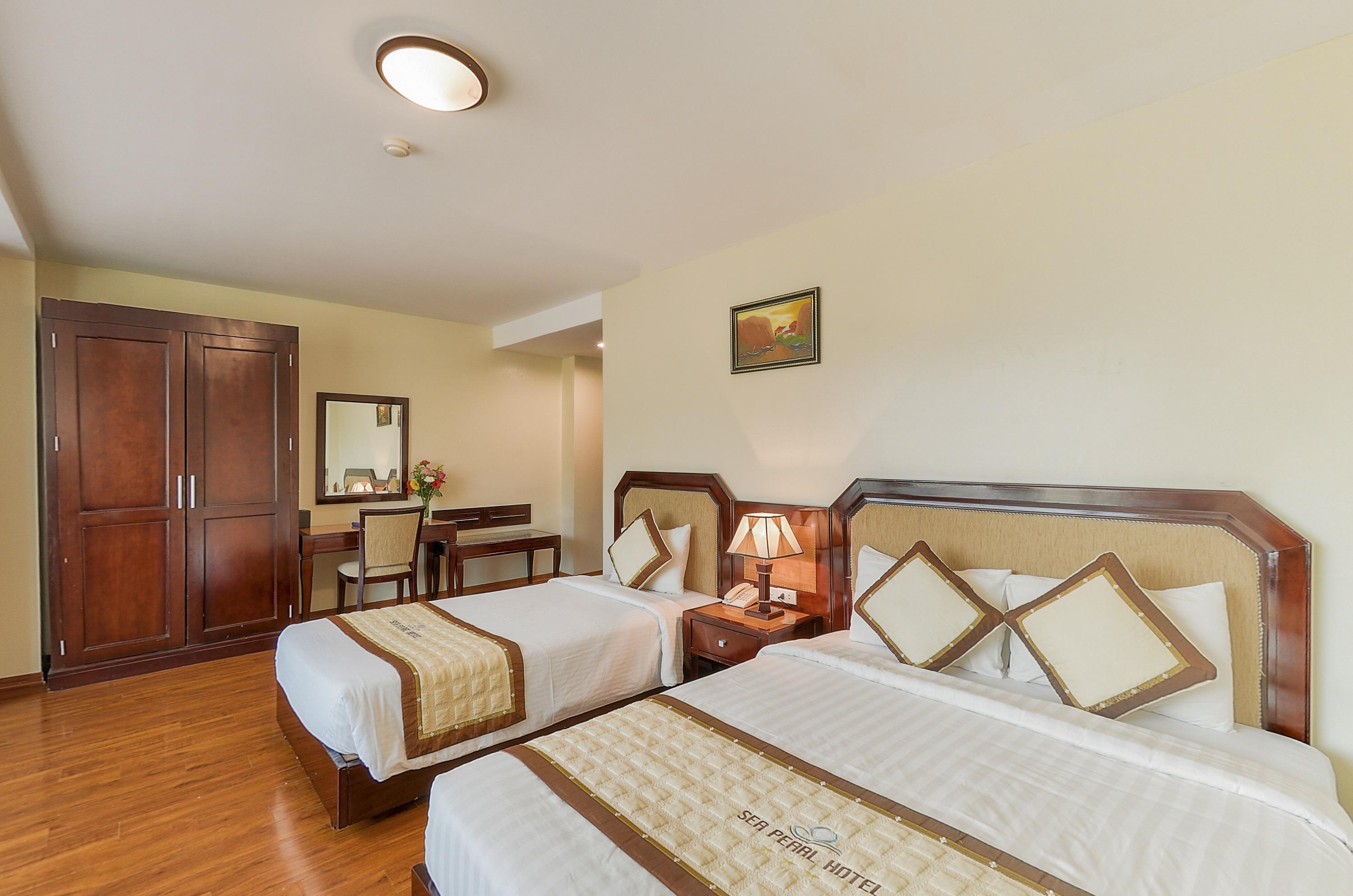 Sea Pearl Cat Ba Hotel Dong Khe Sau Buitenkant foto