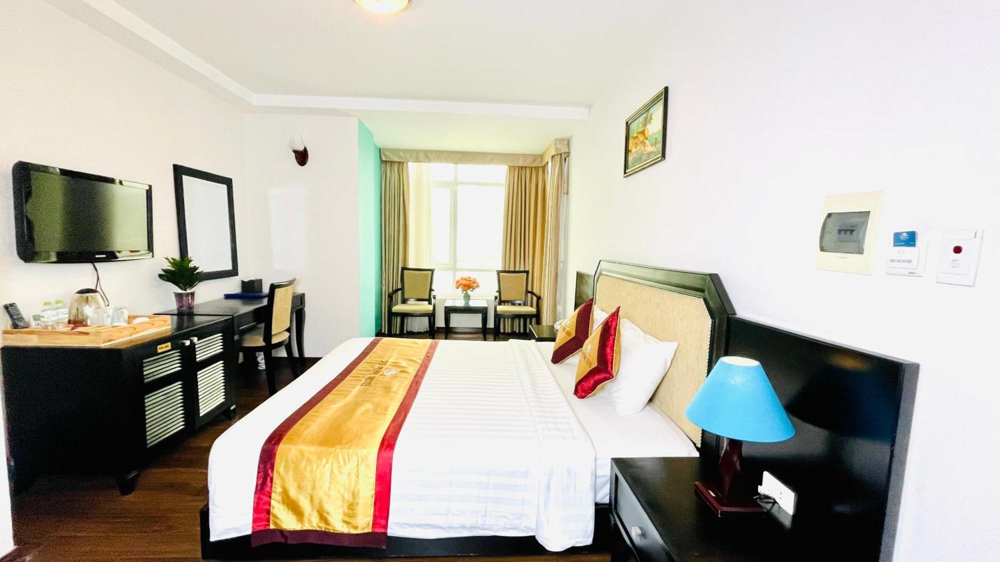 Sea Pearl Cat Ba Hotel Dong Khe Sau Buitenkant foto